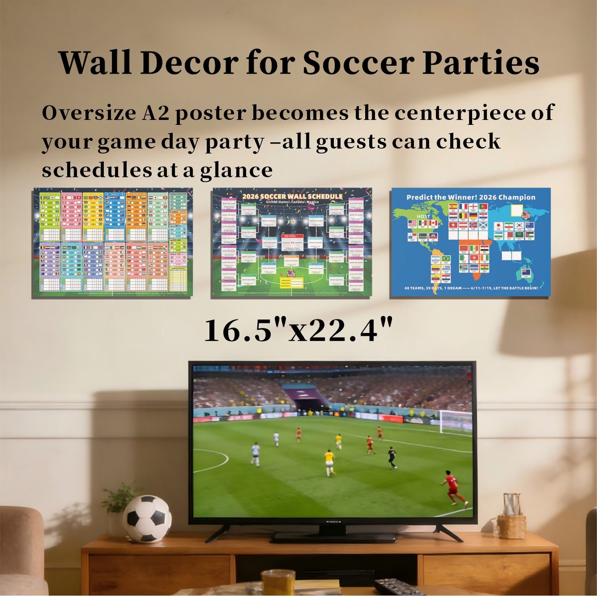 Knockout Bracket Poster